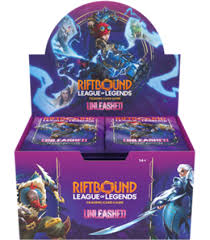 Booster Box League of Legends Riftbound Unleashed Inglés